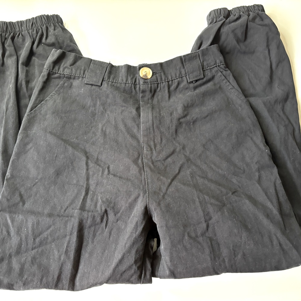 Black cargo pants